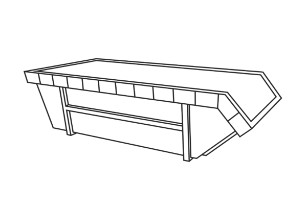 Grofvuil container